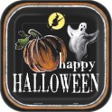 10 GHOSTLY HLLWN 7" SQR PLT