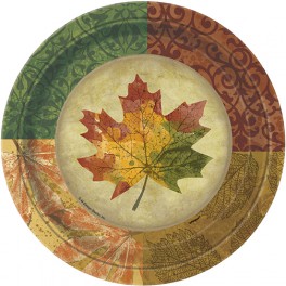 8 RUSTIC FALL 7" PLATE