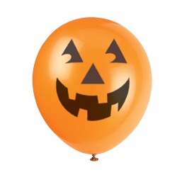 6 12" PUMPKIN BALLNS PRINT 1S
