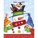 SNOWMAN BUDDIES GIFTBAG-MED