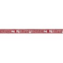 FROSTED HOLIDAY FOIL BNNR-12FT