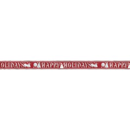 FROSTED HOLIDAY FOIL BNNR-12FT