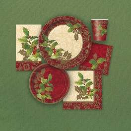 8 ELEGANT HOLIDAY 9" PLATE