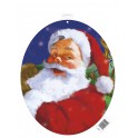 HOLIDAY SANTA CUTOUT