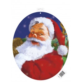 HOLIDAY SANTA CUTOUT