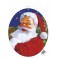 HOLIDAY SANTA CUTOUT