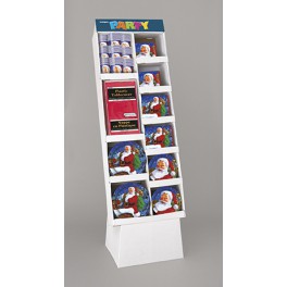 HOLIDAY SANTA L DISP-135PC