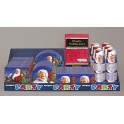 HOLIDAY SANTA XS DISP-93PC