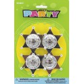 4 SHERIFF BADGES