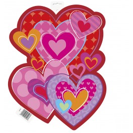 I HEART VALENTINE CUTOUT-16.5"