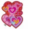 I HEART VALENTINE CUTOUT-16.5"