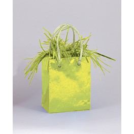 MINI GIFTBG BLN WT-LM GRN PRSM