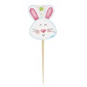8 HPY EASTER BUNNY PICK-3.5"