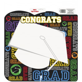 GRAD PARTY SIGN IN CUTOUT