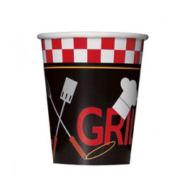 8 BACKYARD BBQ 9OZ CUP