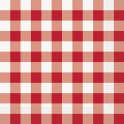 16 RED/WHITE CHECK DINNER NAP