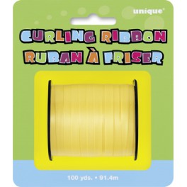 YELLOW CURLING RIBBON 100 YDS