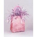 MINI GIFTBG BLN WT- PASTL PINK