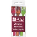 24 PLSTC MINI FORKS 4"BOX (PZ)