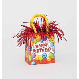 BDAY BLLNS MINI GFTBAG BLLN WT