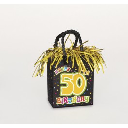 50TH BIRTHDAY MINI GB BLN WT