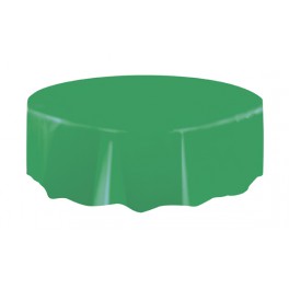 EM GREEN RND TABLCVR 84 IN DIA