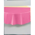 HOT PINK RND TABLCVR 84 IN DIA