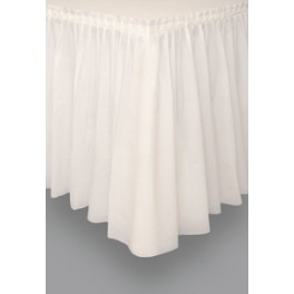 IVORY TABLESKIRT 29" x 14FT