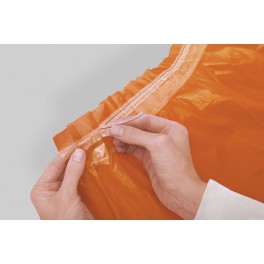ORANGE TABLESKIRT 29" x 14FT