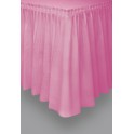 HOT PINK TABLESKIRT 29" x 14FT