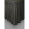 BLACK TABLESKIRT 29" x 14FT