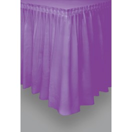 PRTTY PURPL TABLESKIRT 29"X14'
