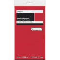 RED TABLECOVER 54X108-SPKG