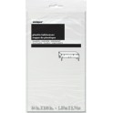 WHITE TABLECOVER 54X108-SPKG