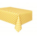 SUN YELLOW DOTS TBLCVR 54"X108