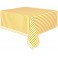 YELLOW STRIPE TBLCVR 54"X108"