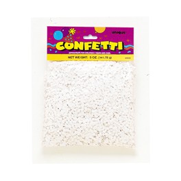 CONFETTI WHITE 5 OZ