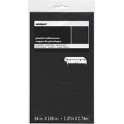 BLACK TABLECOVR 54X108-SPKG