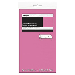 HOT PINK TABLECOVR 54X108-SPKG