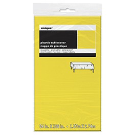 SUN YELLOW TABLCVR 54X108-SPKG