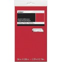 RED TABLECOVER 54X108-SPKG