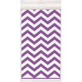 PRTY PRPL CHVRN TBLCVR 54X108"