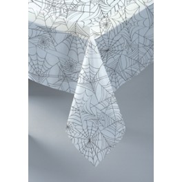 CLEAR SPIDER WEB TABLECOVER
