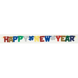 DLX JTD HAPPY NEW YEAR BANNER