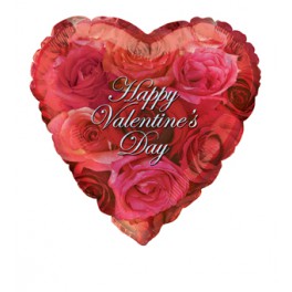 18" BULK VDAY PHOTO ROSES FOIL