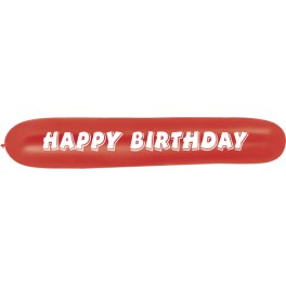 HAPPY B'DAY BANNER BALLOON