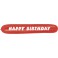 HAPPY B'DAY BANNER BALLOON