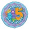 18" BULK 5TH BDAY FOIL BLLN