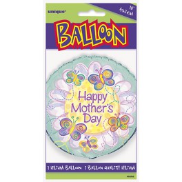 18"PKG MTHRS DAY BTRFLY FL BLN