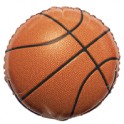 18" BULK BASKETBALL FOIL BALLN